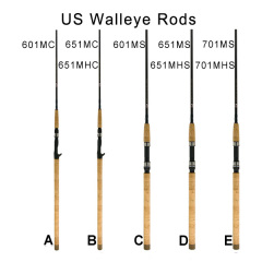 US Walleye Rods
