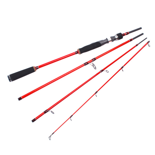 6'6''/7'0'' 8-12Ib MH high module carbon 4sec travelling spinning rod