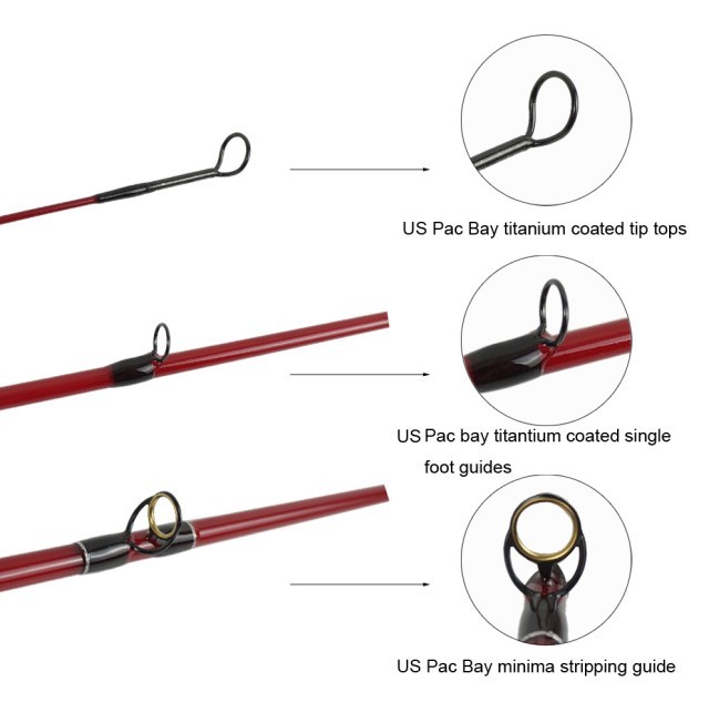 Fiberglass fly rods