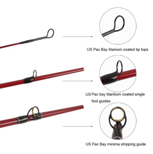 Fiberglass fly rods