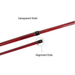 Fiberglass fly rods