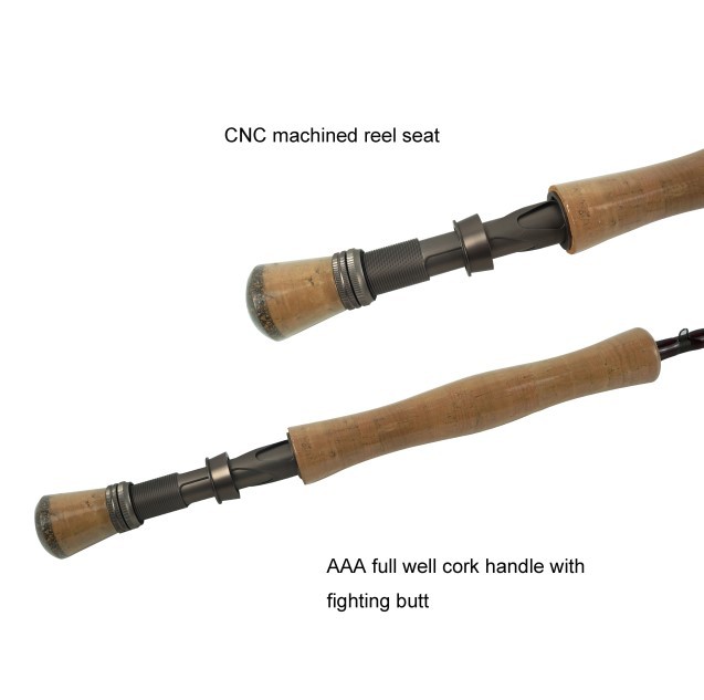 IM12 Nano Fly Rods – 9’0” 7wt, 8wt, 9wt 4pcs Fast Action, 46T Carbon