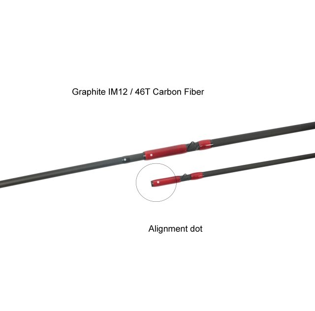 IM12 Nano Fly Rods – 9’6” & 10'0'' 7wt 4pcs Fast Action, 46T Carbon