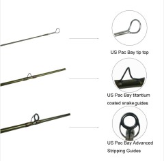 Switch fly rods set one 11'3'' LW7 4SEC