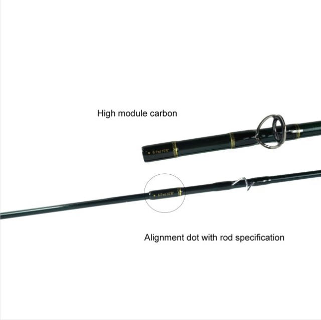 Switch fly rods set three 10'6'' LW6/7 4SEC