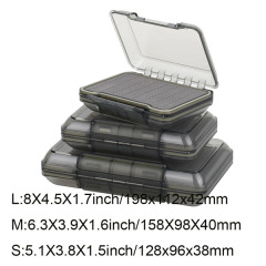 BTI-09A-H031 Transparent Double-sided Waterproof Fly fishing Box