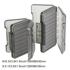 BTI-09A-H031 Transparent Double-sided Waterproof Fly fishing Box