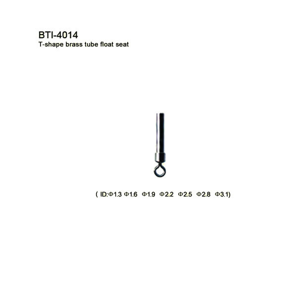 BTI-4014 T-shape brass tube float seat