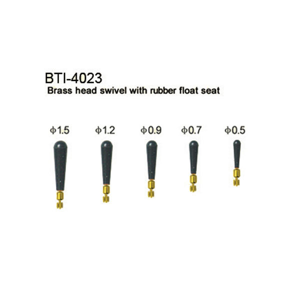 BTI-4023 Brass head swivel with ubber float seat