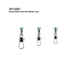 BTI-5007 Moved plastic head with interlock snap