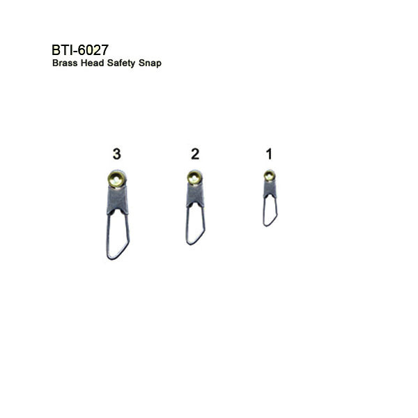 BTI-6027 Brass Head Safety Snap
