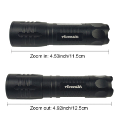 BTI-33A-3005 10W 5 ModeLs Zoomable LED Flashlight