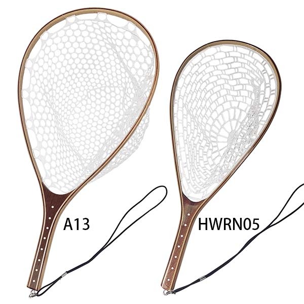 03G-A13 Traditional Hand Trout Wooden Net With Scale