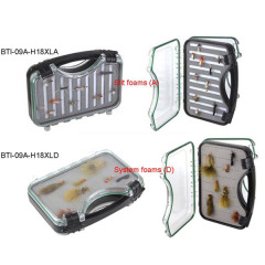 BTI-09A-H18XL Large size double sided waterproof fly fishing box