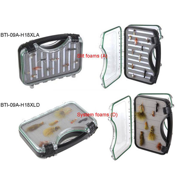 BTI-09A-H18XL Large size double sided waterproof fly fishing box