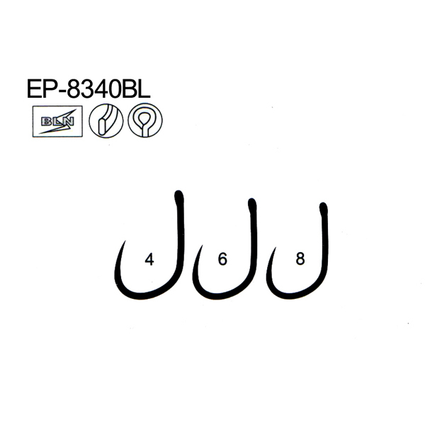 EP-8340BL carp hook