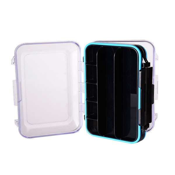 BTI-09A-H028&H029 Double sides waterproof fly box with compartments