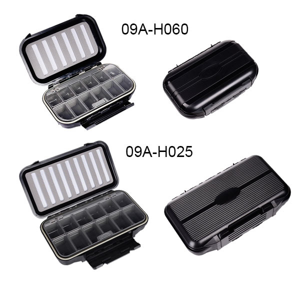 BTI-09A-H025&H060 Two Size 12 Compartments Waterproof Box With Quick Clip