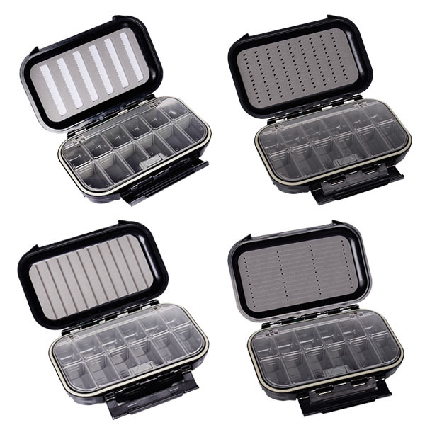 BTI-09A-H025&H060 Two Size 12 Compartments Waterproof Box With Quick Clip