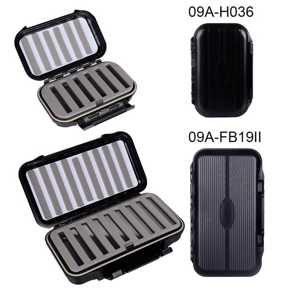 BTI-09A-FB19II&H036 Two Size Swing Leaf Waterproof Fly Box