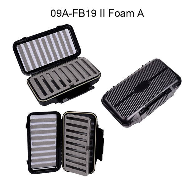 BTI-09A-FB19II&H036 Two Size Swing Leaf Waterproof Fly Box