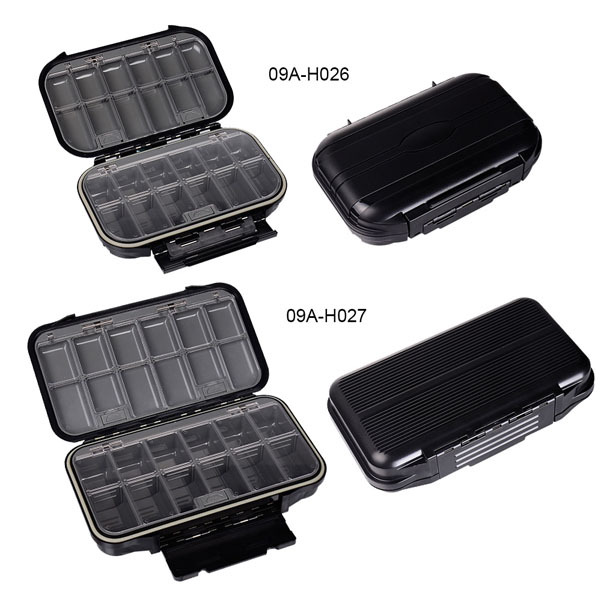 BTI-09A-H026&H027 Two Size 24 Compartments Waterproof Box With Quick Clip