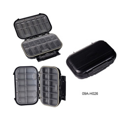 BTI-09A-H026&H027 Two Size 24 Compartments Waterproof Box With Quick Clip