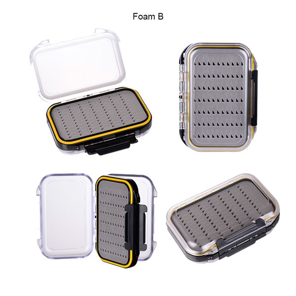 BTI-09A-H037 Stronger lids double side waterproof fly box