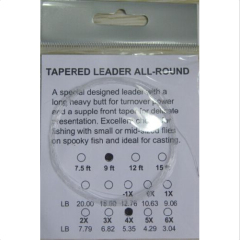 9.0 FT tapered leaders