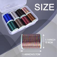 Fishing rod repair kit - metallic rod wrapping thread