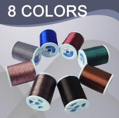 Fishing rod repair kit - metallic rod wrapping thread