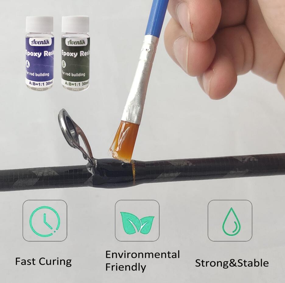 Fishing rod repair kit - Casting rod guide kit