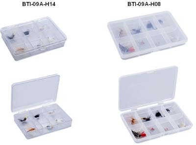 09A-H14,09A-H08 Mini plastic fly box
