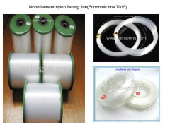 Monofilament nylon fishing line (economic level T015)