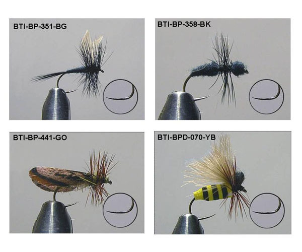 Barbless flies(4)