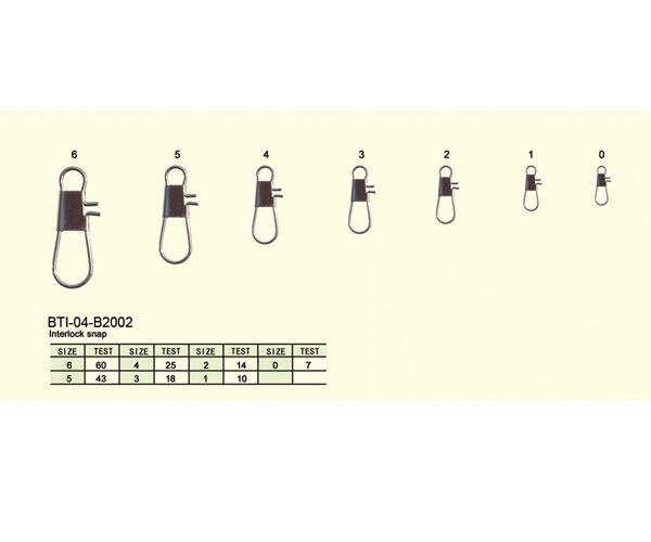 BTI-04-B2002 Interlock snap