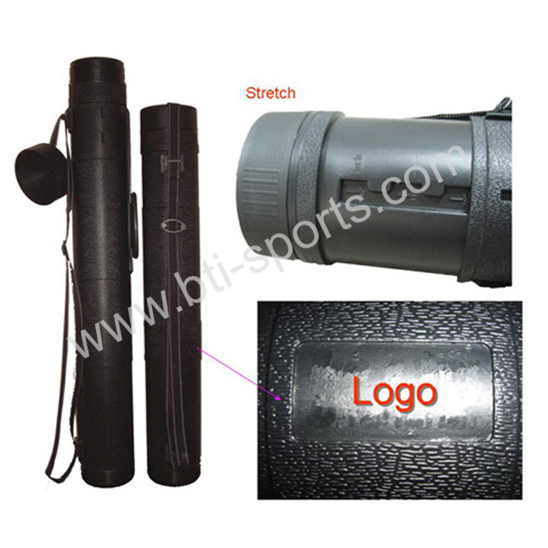 Extended plastic rod tube