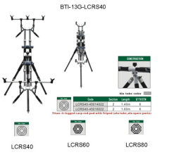 BTI-13G-LCRS40 Carp rod pod