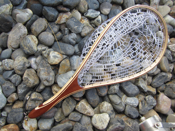 03G-HWRN06 Fish Tail Handle With Rubber Net Bag