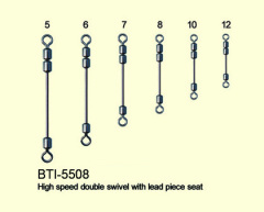 BTI-5508 High speed double swivels with lead piece seat