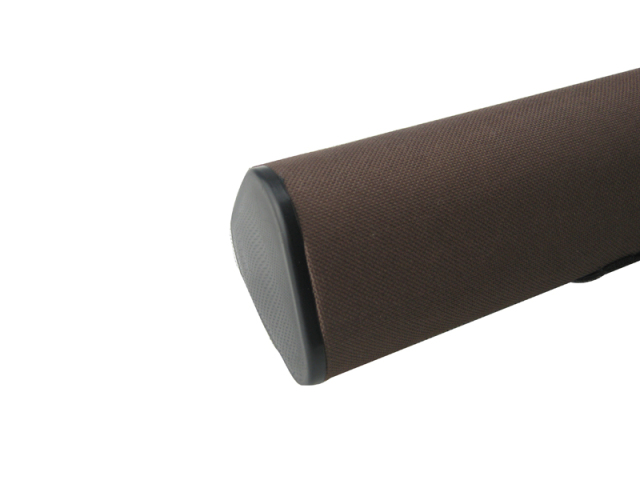 4 compartments triangle cordura rod tube with hard top protection