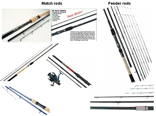 Mach Ll Rods Match & feeder rods