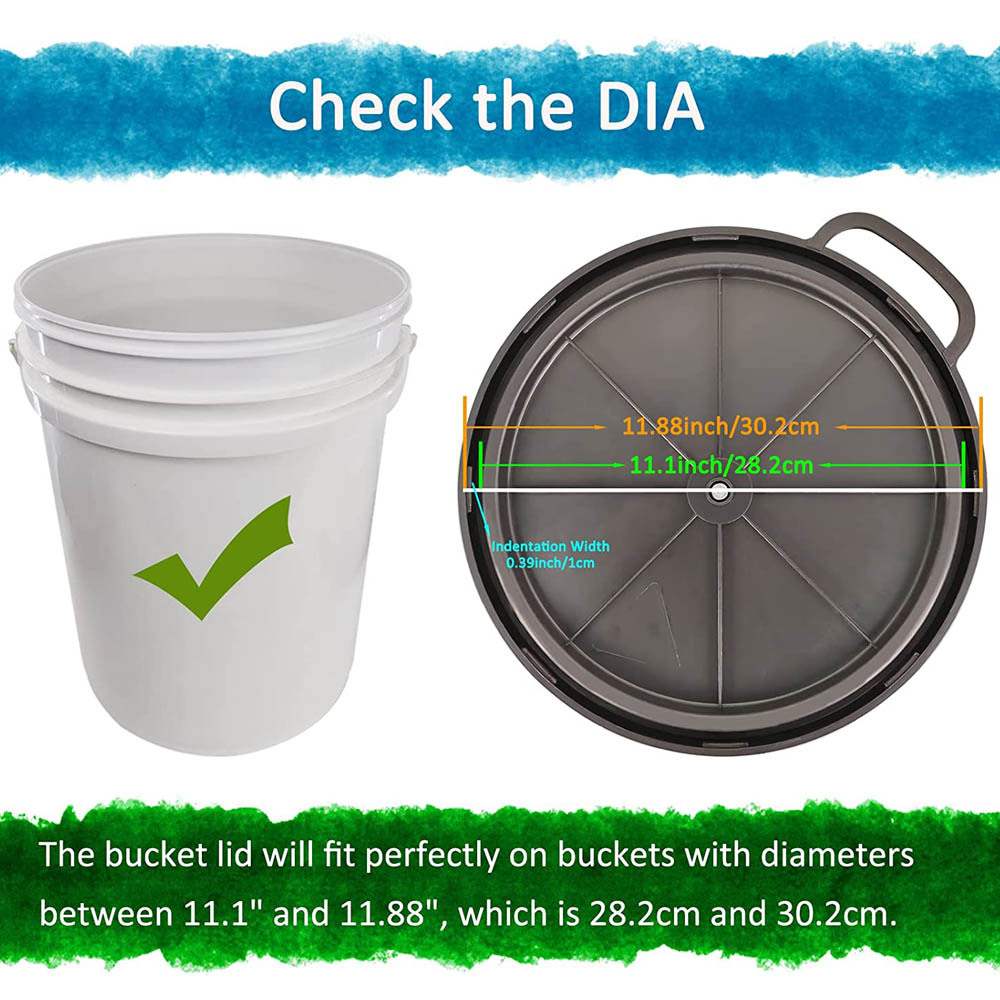 BTI-10F-4004 Bucket Swivel Lid