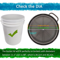 BTI-10F-4004 Bucket Swivel Lid