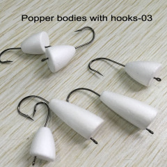 BTI-09D-PF popper bodies with hooks