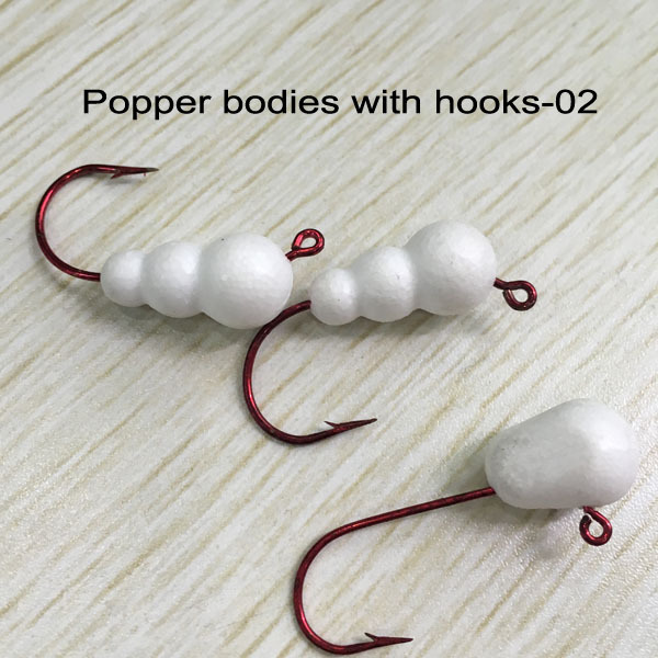 BTI-09D-PF popper bodies with hooks