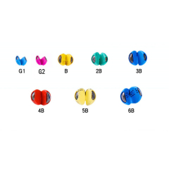 Colored Round Shaped Lead Split Shot