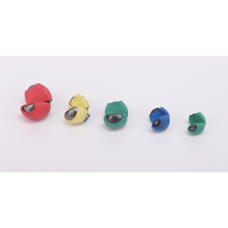 Colored Round Shaped Lead Split Shot