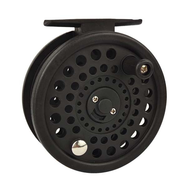 02B-CM New graphite click stop reel with drag system