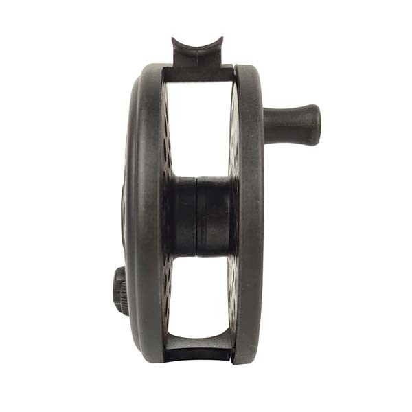 02B-CM New graphite click stop reel with drag system